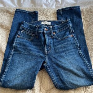 Madewell Women's Classic Indigo Straight Leg Jeans